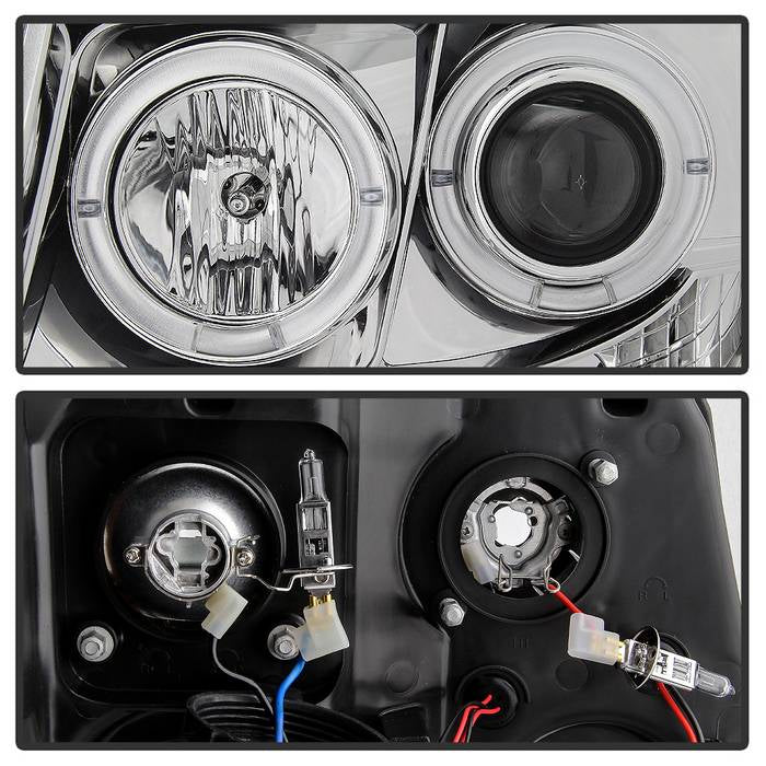 Spyder Chevy Suburban 1500 Projector Headlights LED Halo LED Chrome PRO-YD-CSUB07-HL-C 5009654