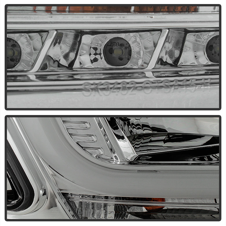 Spyder Chevy Tahoe / Suburban 2015 -2016 Projector Headlights - DRL LED - Chrome PRO-YD-CTA15-DRL-C 5082534