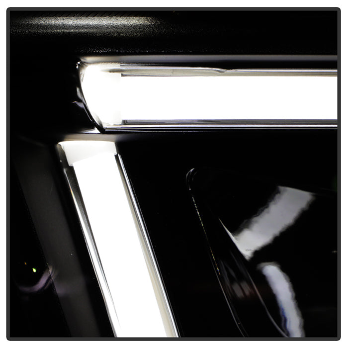 Spyder Dodge Charger 11-14 Projector Headlights Halogen - Light Tube DRL Blk PRO-YD-DCH11-LTDRL-BK 5074188