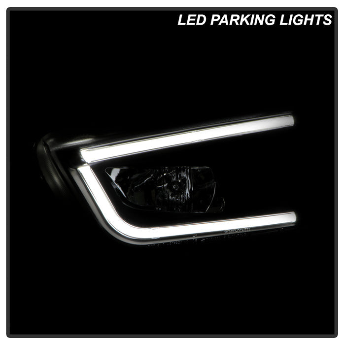 Spyder Dodge Charger 11-14 Projector Headlights Halogen - Light Tube DRL Blk PRO-YD-DCH11-LTDRL-BK 5074188