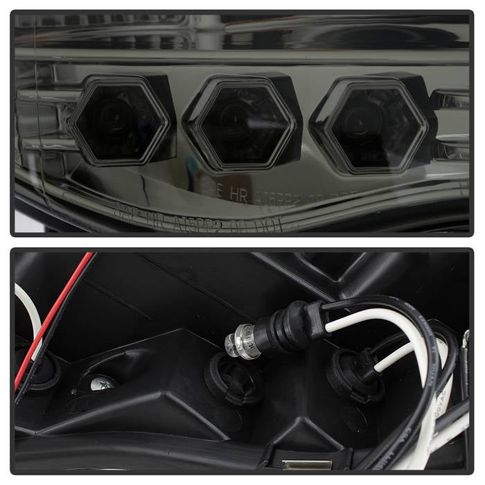 Spyder Dodge Ram 1500 02-05/Ram 2500 03-05 Projector Headlights LED Halo LED Smke PRO-YD-DR02-HL-SMC 5009999