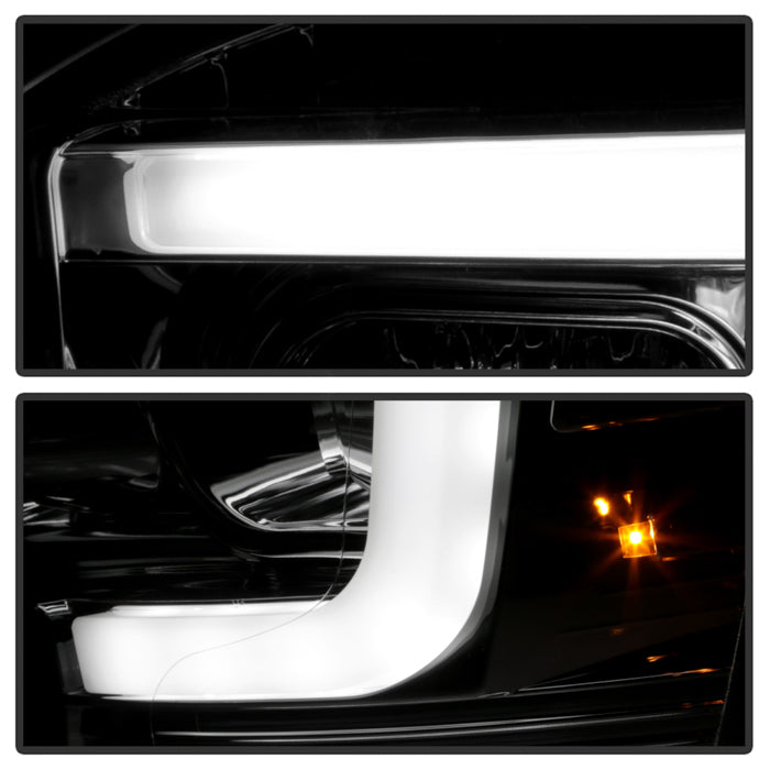 Spyder Dodge Ram 1500 06-08 V2 Projector Headlights - Light Bar DRL - Chrome (PRO-YD-DR06V2-LB-C) 5085290
