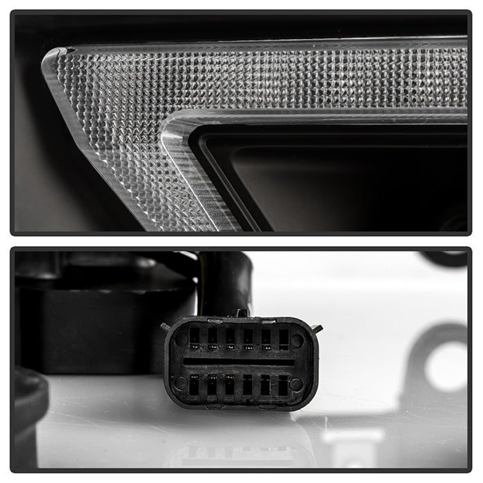 SPYDER 19-22 Dodge Ram 2500/3500 (Halogen Model Only) Proj. Headlights (PRO-YD-DR19HDHALAP-SEQ-BK) 5088604