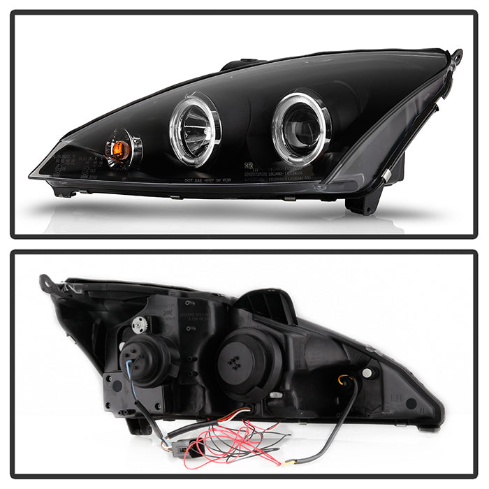 Spyder Ford Focus 00-04 Projector Headlights (Do Not Fit SVT Model)- LED Halo Blk PRO-YD-FF00-HL-BK 5010186
