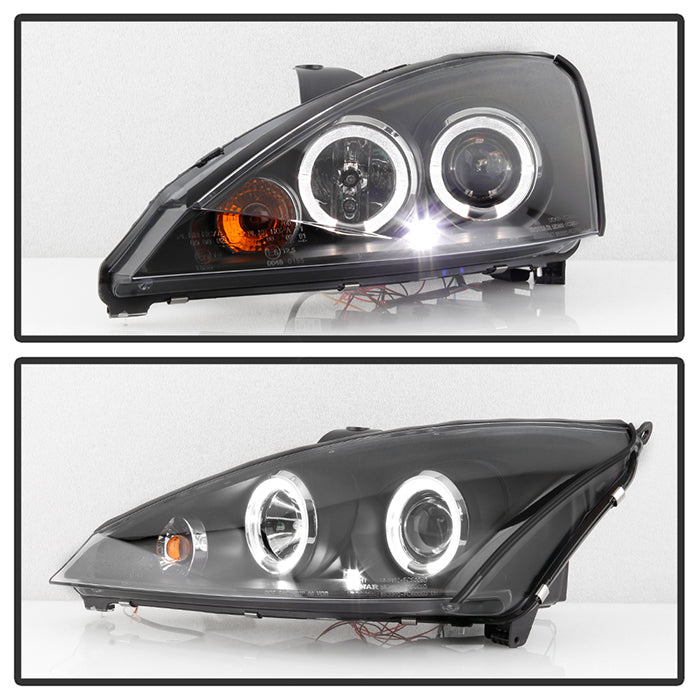 Spyder Ford Focus 00-04 Projector Headlights (Do Not Fit SVT Model)- LED Halo Blk PRO-YD-FF00-HL-BK 5010186