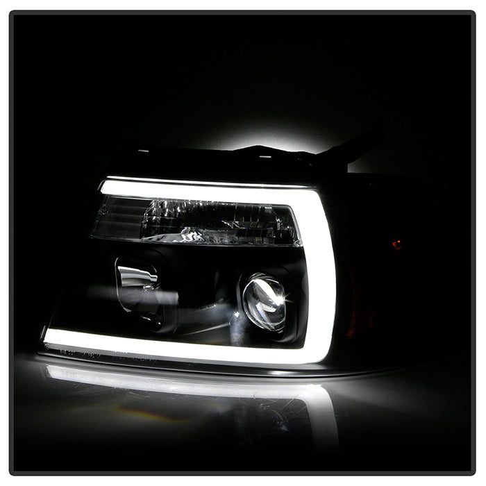 Spyder Ford F-150 04-08 High-Power LED Headlights - Black PRO-YD-FF15004PL-BK 5088161