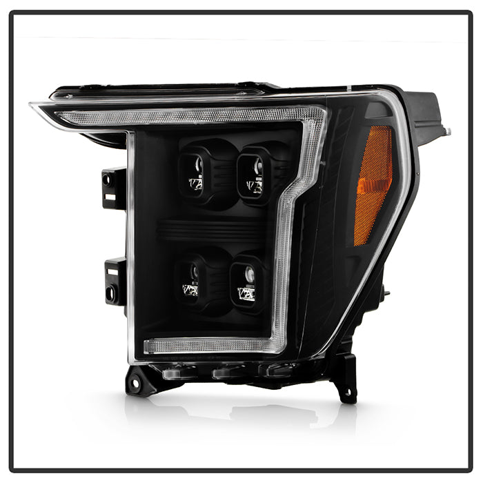 SPYDER Ford F150 20-21 Quad High-Power LED Module - Black (PRO-YD-FF15021HALAP-SBSEQ-BK) 5088833