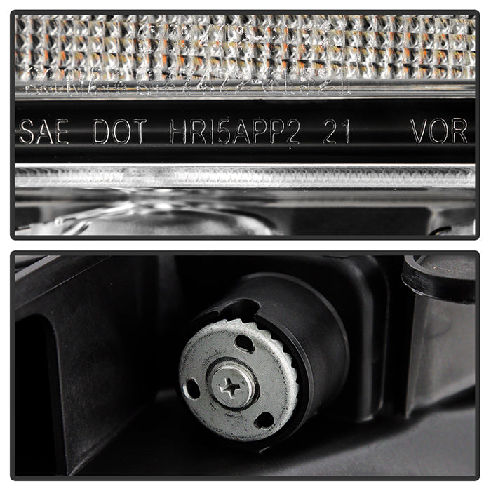 SPYDER Ford F150 20-21 Quad High-Power LED Module - Black (PRO-YD-FF15021HALAP-SBSEQ-BK) 5088833
