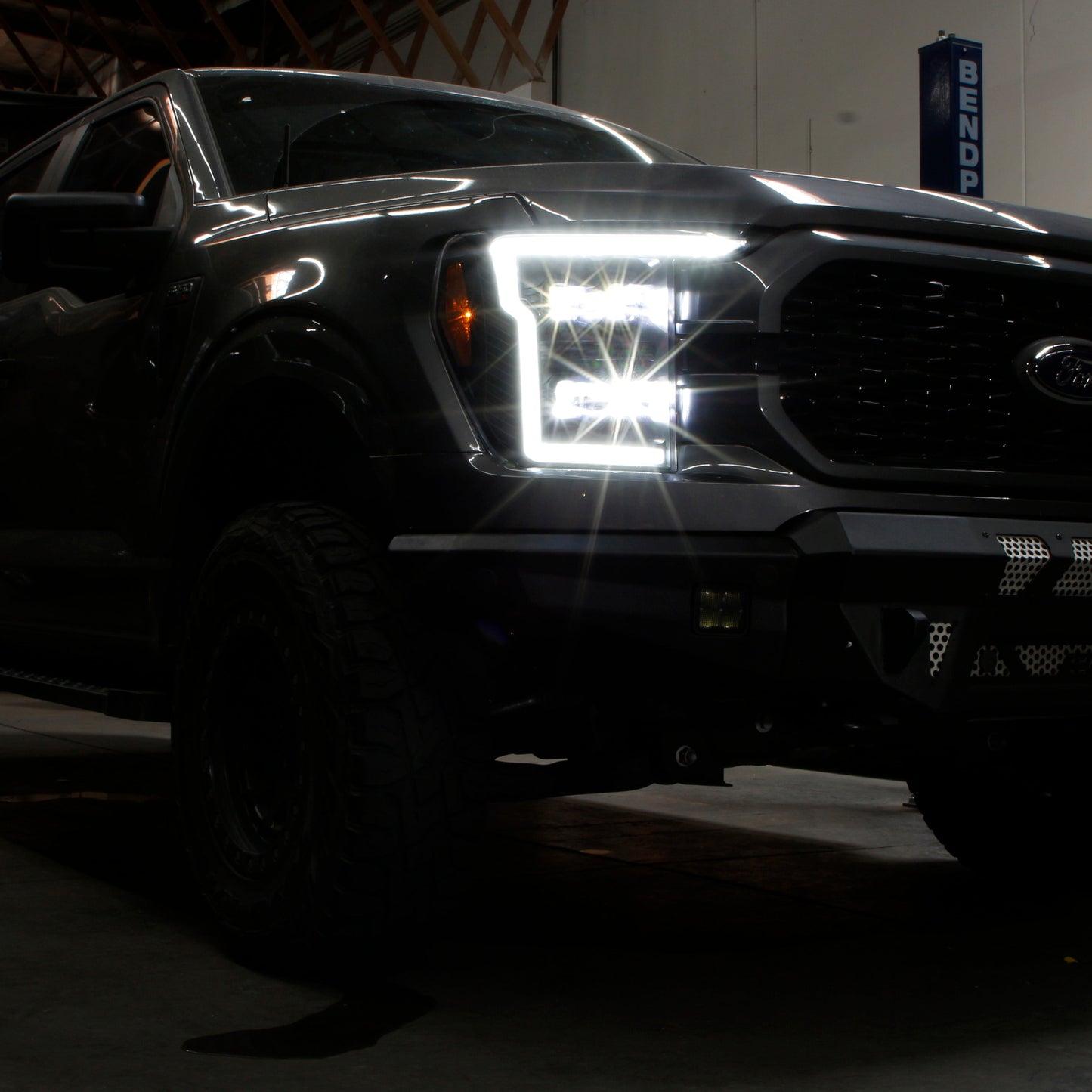 SPYDER Ford F150 20-21 Quad High-Power LED Module - Black (PRO-YD-FF15021HALAP-SBSEQ-BK) 5088833