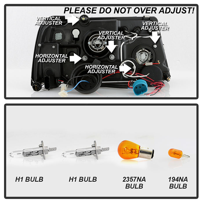 Spyder Ford Ranger 01-11 1PC Projector Headlights LED Halo LED Smke PRO-YD-FR01-1PC-HL-SM 5010513