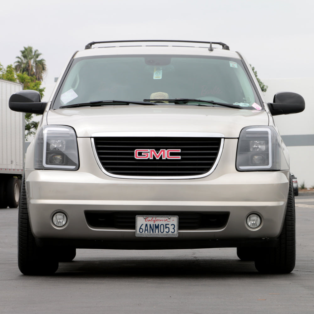 Spyder GMC Yukon 07-14/Denali 07-14 /XL 07-14 V2 Projector Headlights - Black PRO-YD-GY07V2SI-BK 5088260