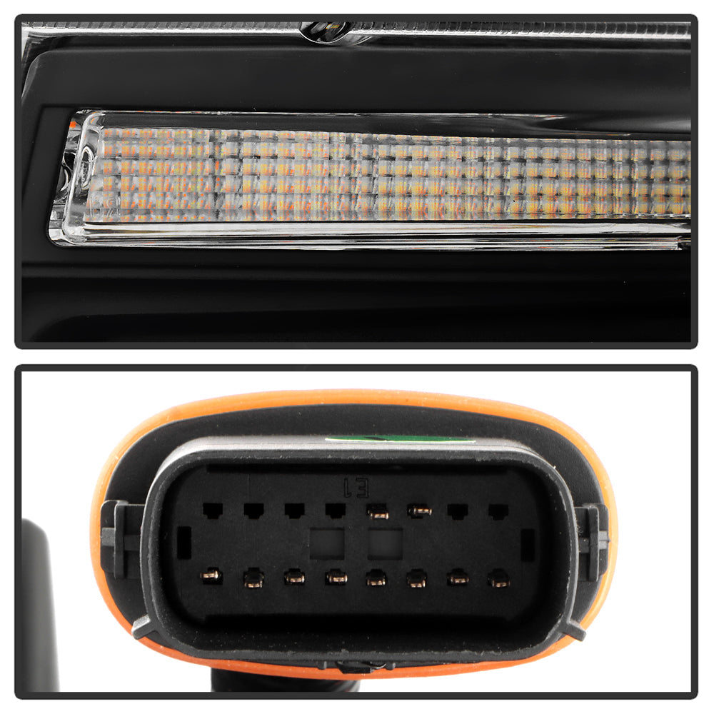 SPYDER 14-21 Jeep Grand Cherokee (HID Model Only) Projector Headlights - Black 5088956