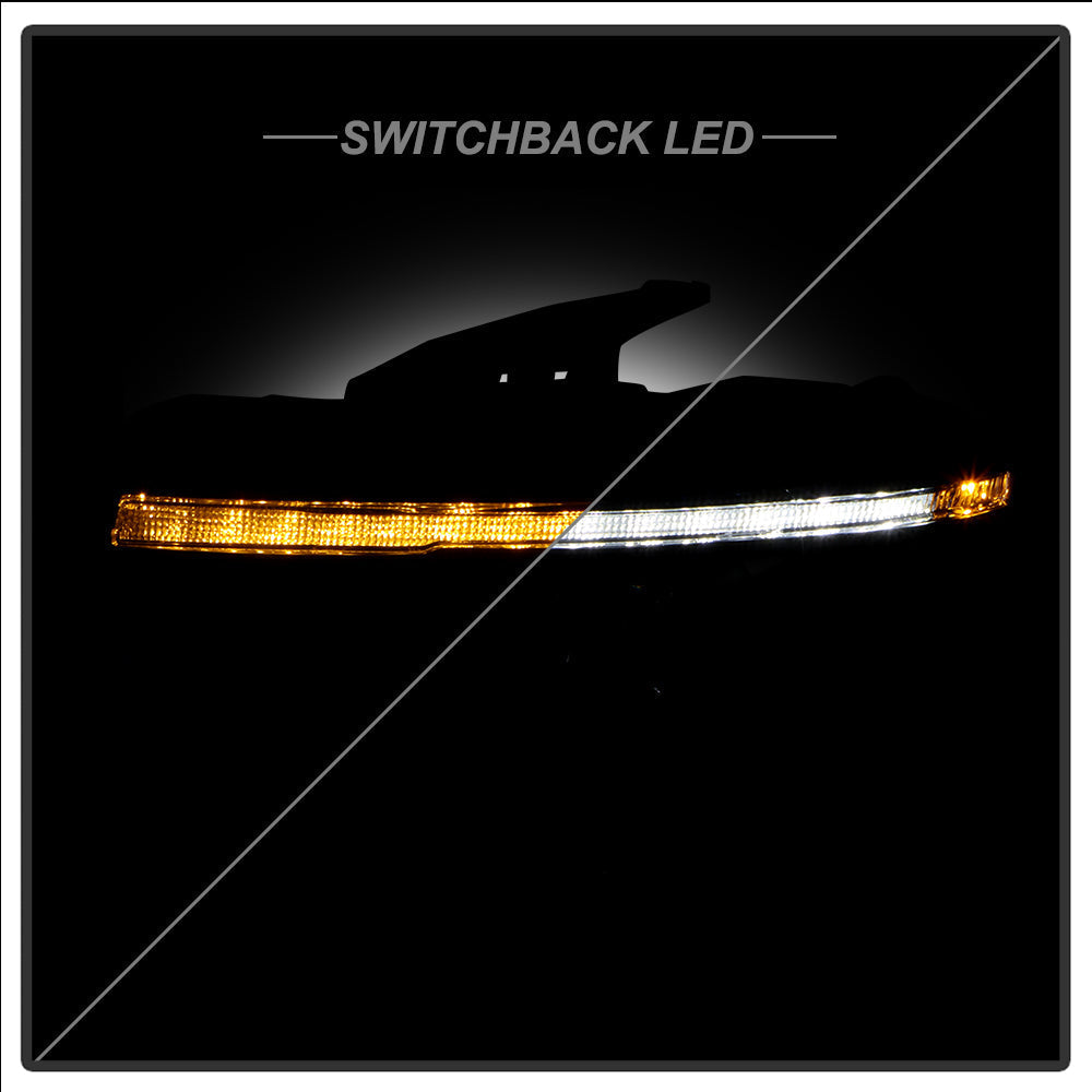 SPYDER 14-21 Jeep Grand Cherokee (HID Model Only) Projector Headlights - Black 5088956