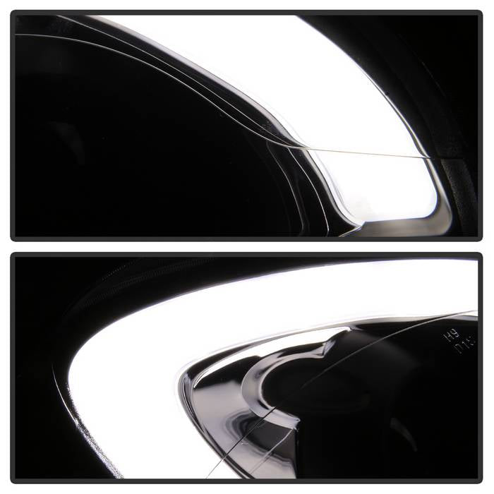 Spyder Mini Cooper Countryman 11-15 Headlights - Halogen Model Only - Black PRO-YD-MCO11-DRL-BK 5083449