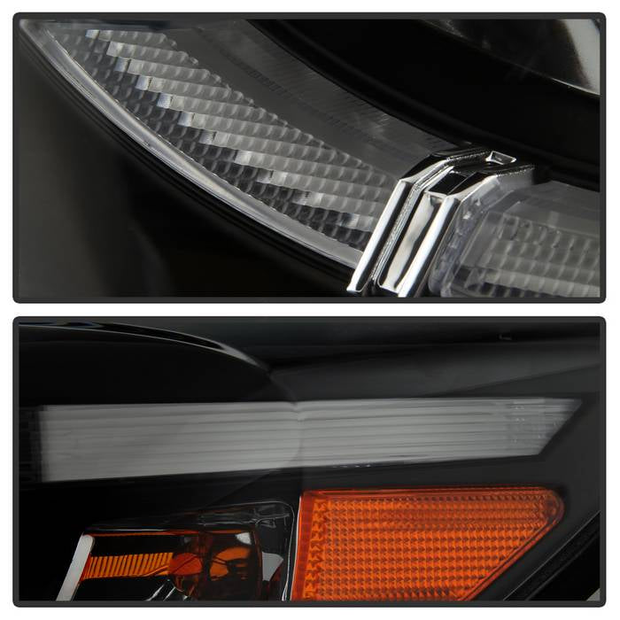 Spyder Mazda CX-5 13-15 Projector Headlights - DRL LED - Black PRO-YD-MCX513-DRL-BK 5083319