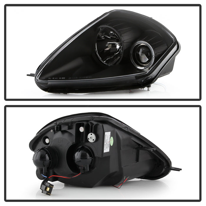 Spyder Mitsubishi Eclipse 00-05 Projector Headlights LED Halo Black High H1 Low H1 PRO-YD-ME00-HL-BK 5011374