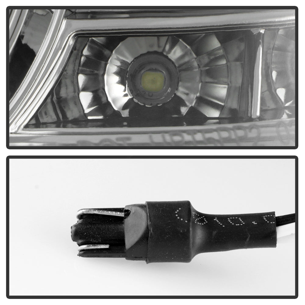 FR SPORT Spyder Nissan 350Z 03-05 Projector Headlights Halogen Model Only - DRL Smoke...