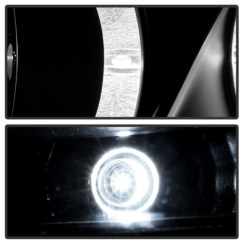 Spyder Nissan Altima 02-04 Projector Headlights Halogen Model- LED Halo LED Blk PRO-YD-NA02-HL-BK 5008077