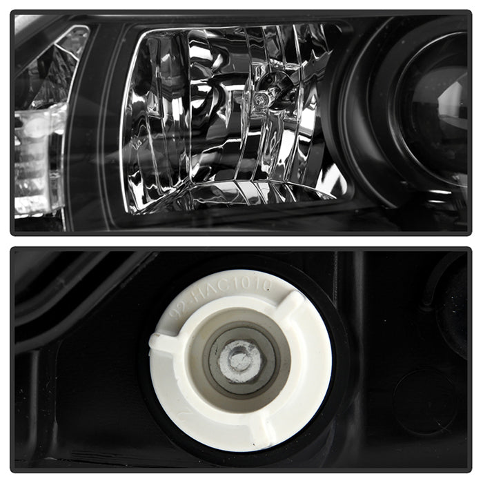 Spyder Subaru WRX 08-09 Projector Headlights - Halogen Model Only - Black PRO-YD-SWRX08-LBDRL-BK 5083944