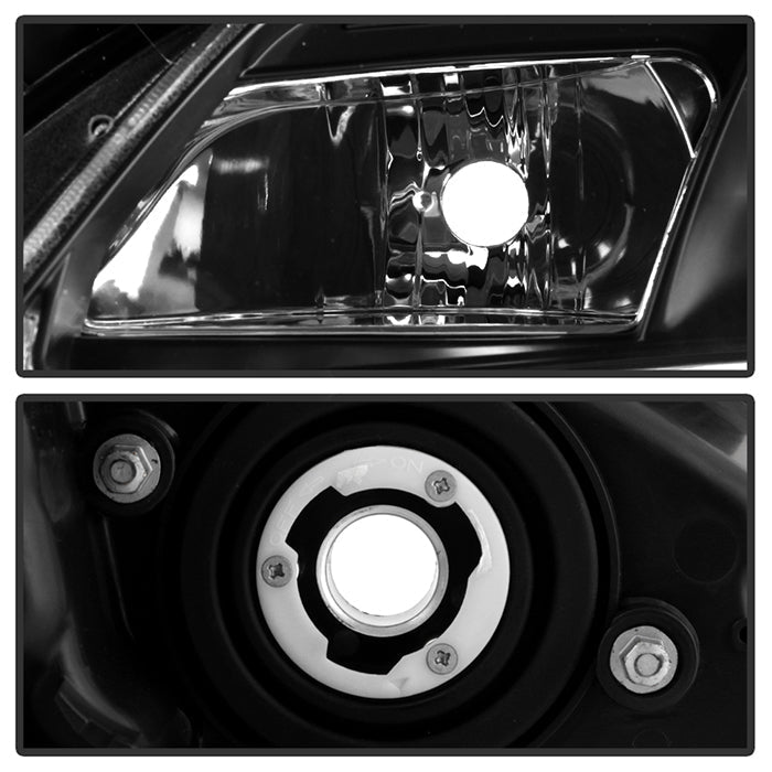 Spyder Toyota Corolla 11-13 Projector Headlights Halogen Model Only - DRL LED Blk PRO-YD-TC11-DRL-BK 5074263