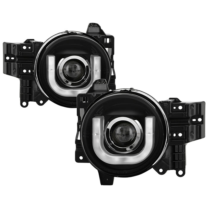 Spyder Toyota FJ Cruiser 07-14 Projector Halogen Model- 3D DRL LED Blk PRO-YD-TFJ07-3DDRL-BK 5075314