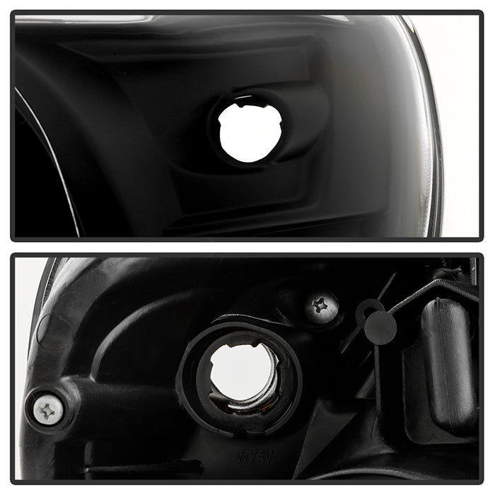 Spyder Toyota Tacoma 12-15 Projector Headlights Light Bar DRL Black PRO-YD-TT12-LBDRL-BK 5081711