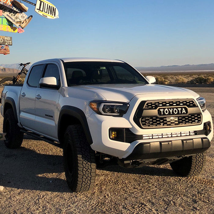Spyder 16-18 Toyota Tacoma Projector Headlights - Seq LED Turn - Black - PRO-YD-TT16-LB-BK 5085818