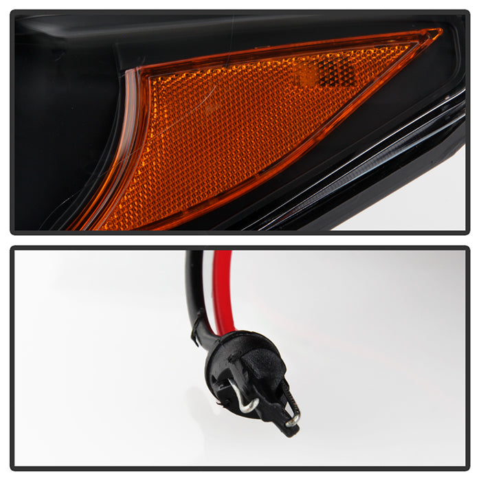 Spyder 16-20 Toyota Tacoma LED Model Only High-Power LED Headlights - Black PRO-YD-TT16LEDAP-BK 5088390