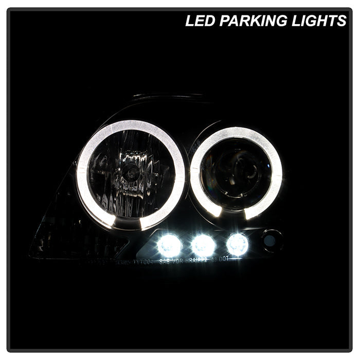 Spyder Scion TC 08-10 Projector Headlights LED Halo -Replaceable LEDs Blk PRO-YD-TTC08-HL-BK 5073303