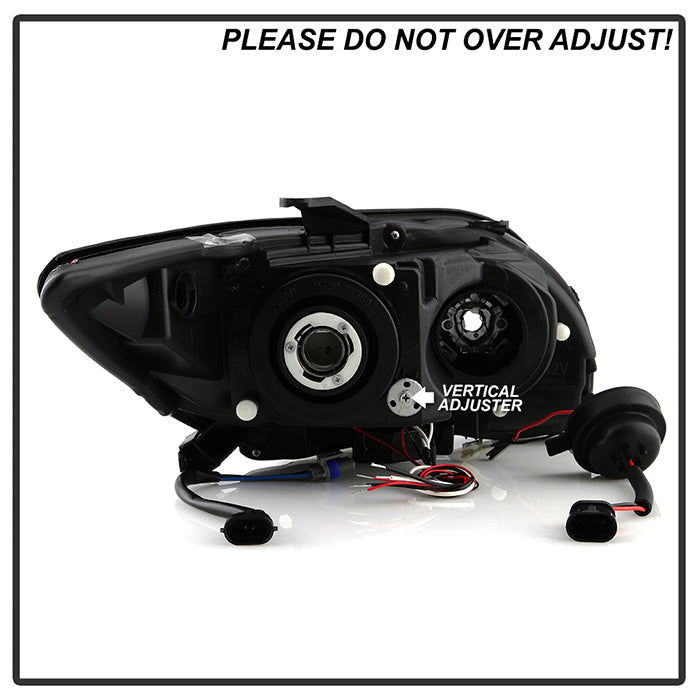 Spyder Scion TC 08-10 Projector Headlights LED Halo -Replaceable LEDs Blk PRO-YD-TTC08-HL-BK 5073303