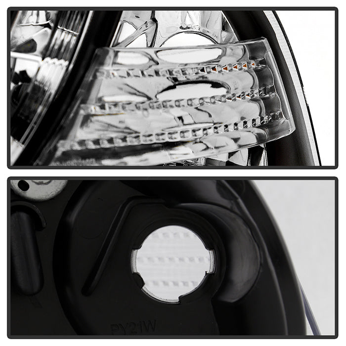 Spyder Volkswagen Passat 01-05 Projector Headlights DRL Black High H1 Low H1 PRO-YD-VP01-DRL-BK 5012302