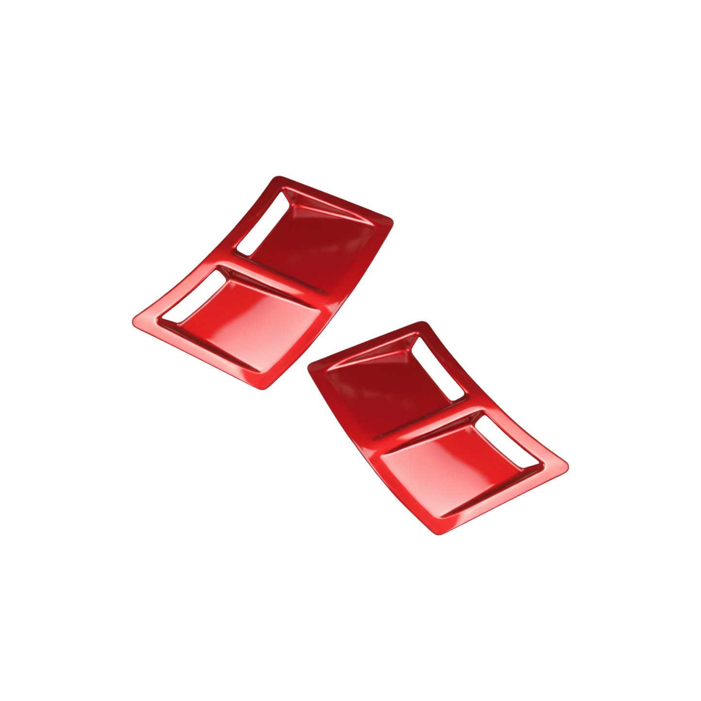 JDMuscle [15-21 WRX/STI] Painted Matched S207 Style Rear Bumper Vents