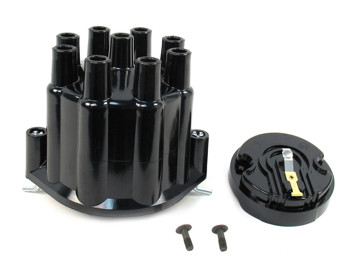 Dist. Cap & Rotor Kit - Black - D600700