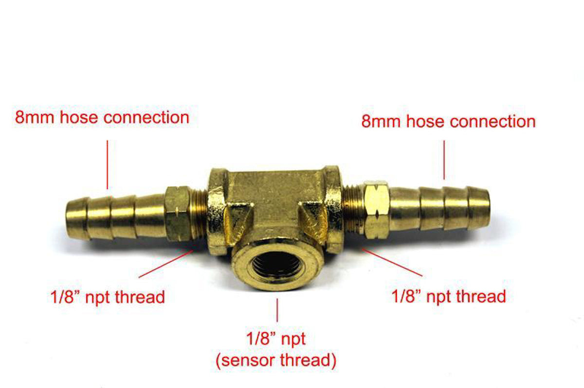 Adaptor Fitting T for Fuel Pressure Sensor - PSFPSTF8
