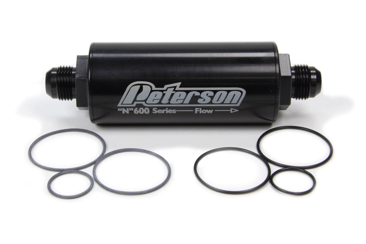 10an Inline Fuel Filter w/100 Micron Filter - 090622