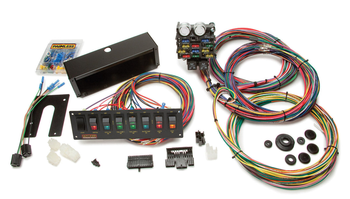 21 Circuit Drag Race Wiring Kit - 50003