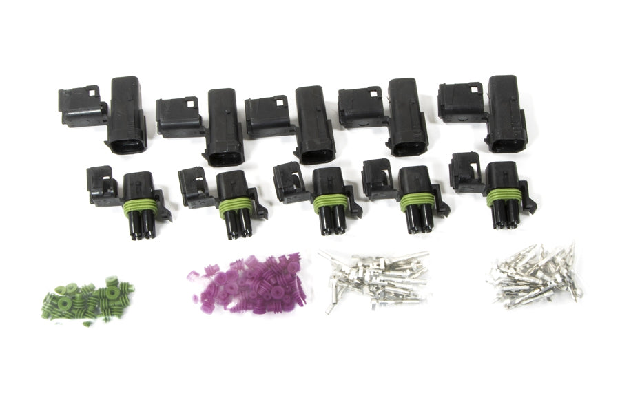 4 Circuit Square Connect or Weatherpack Kit 5each - 70464