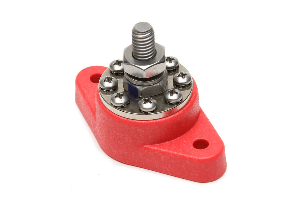 8-Point Distribution Block (Red) - 80114