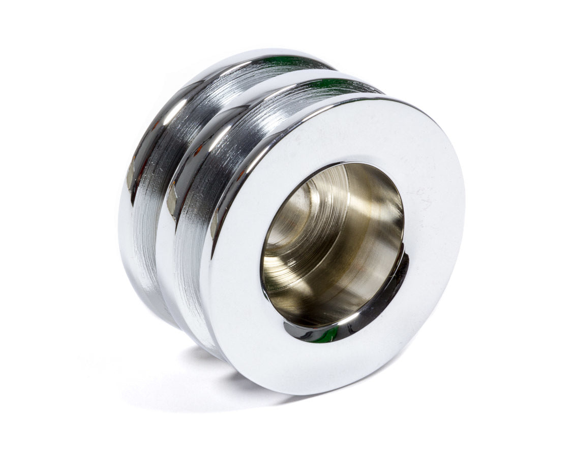Pulley 2V Chrome 2 5/8in OD - 112