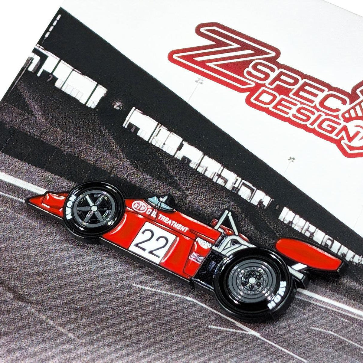 ZSPEC Collector Lapel / Hat Pin - Red Formula Racing Legend