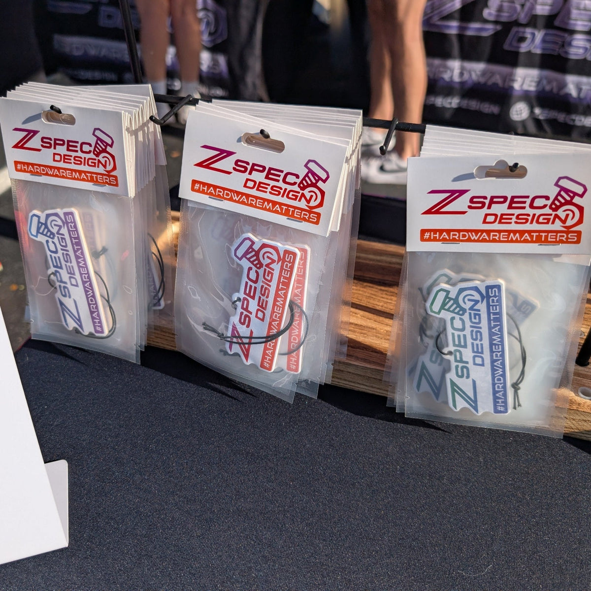 ZSPEC Air Freshener - Colored Logo Style - ~3.5" Wide