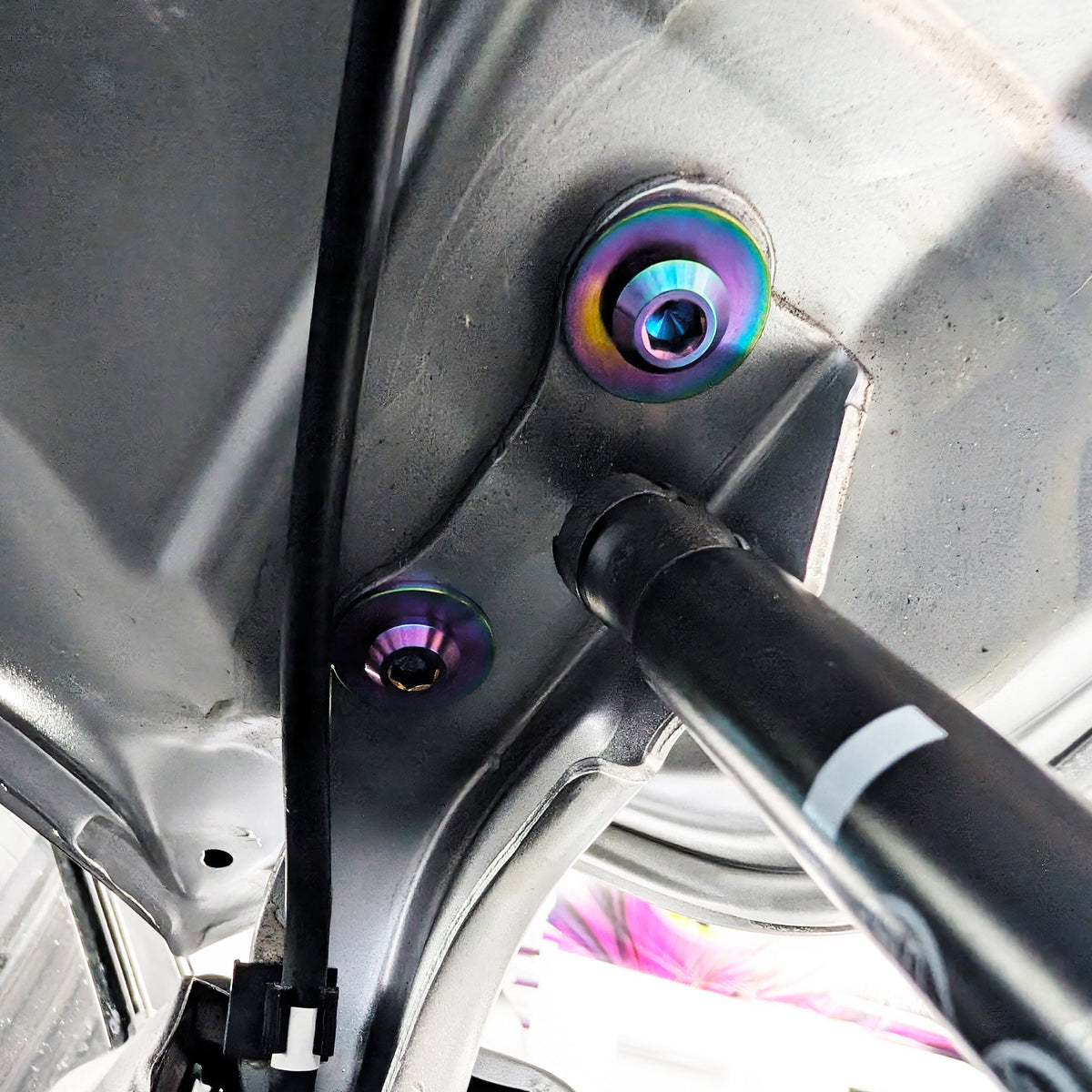 ZSPEC Hood Fastener Kit for the '22+ Tundra XK70, Grade-5 Titanium Hardware