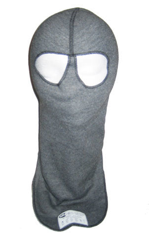 Head Sock Grey Dual Eyeport 2 Layer - 2422