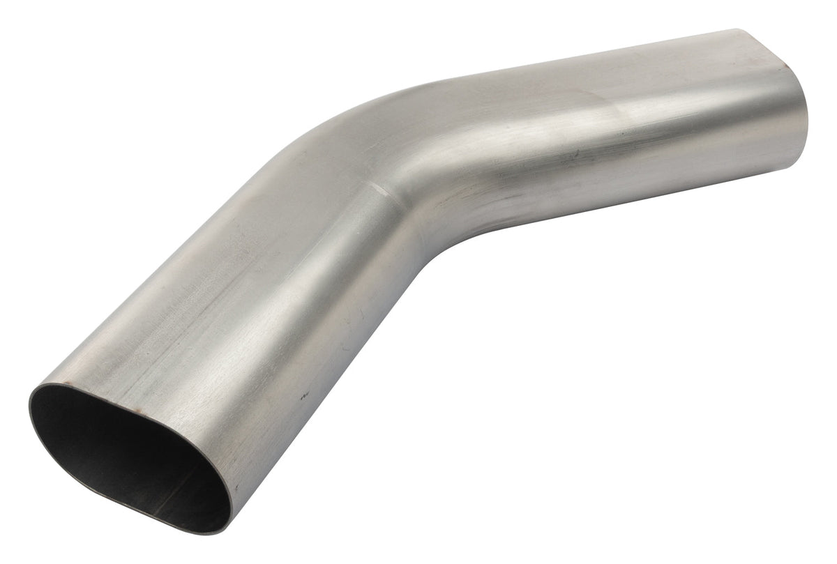 3in Oval Tubing 45Degree Horizontal Bend - PVM41