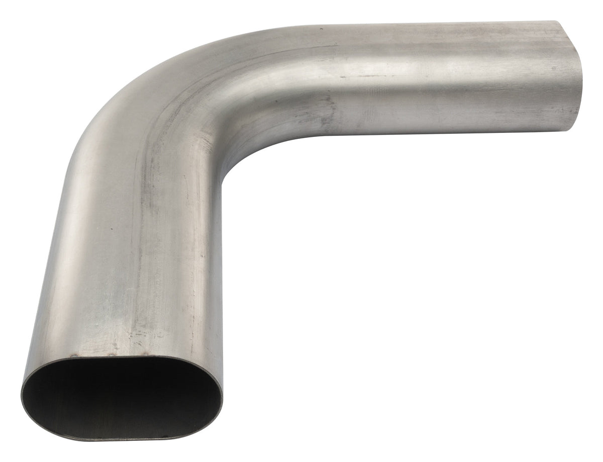 3in Oval Tubing 90Degree Horizontal Bend - PVM42