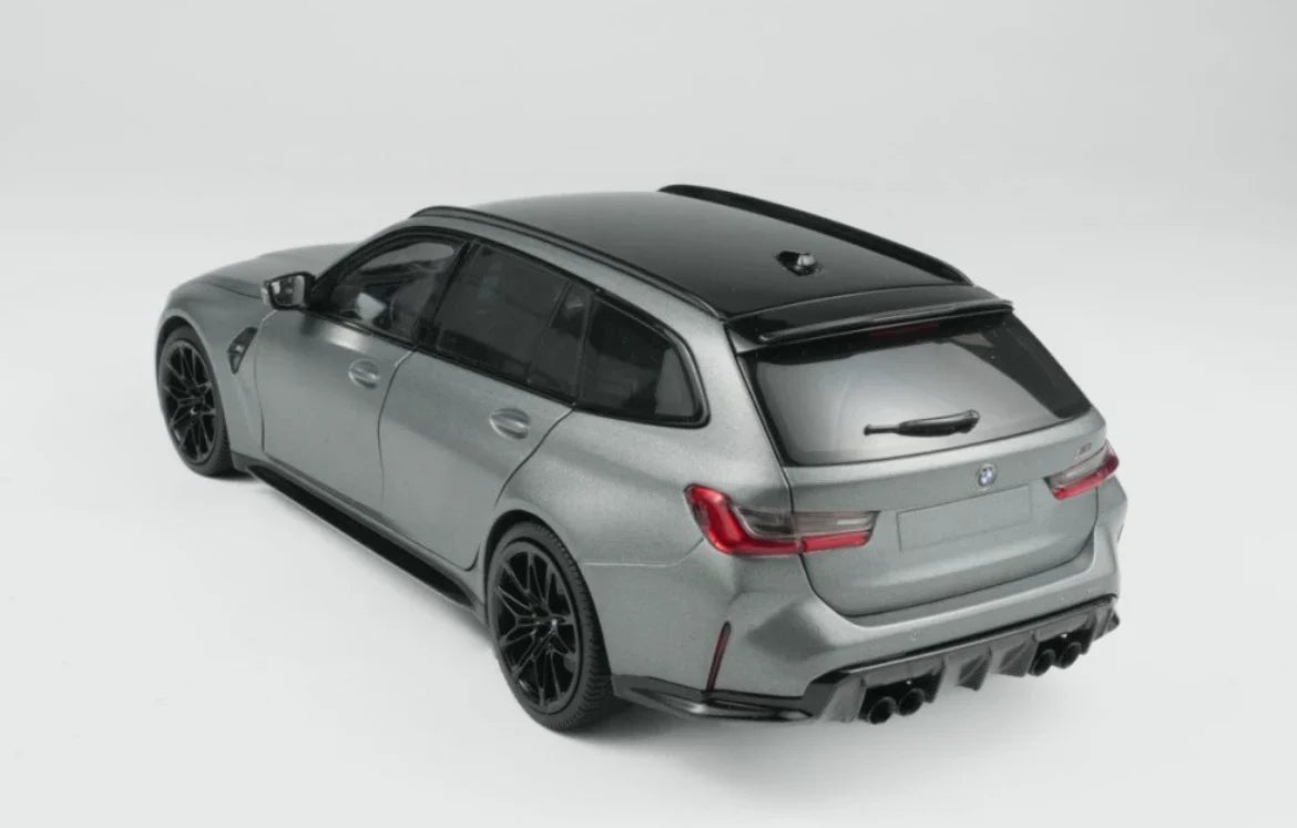 Minichamps BMW M3 Touring (G81) M Wagon Matte Silver Grey 1:18