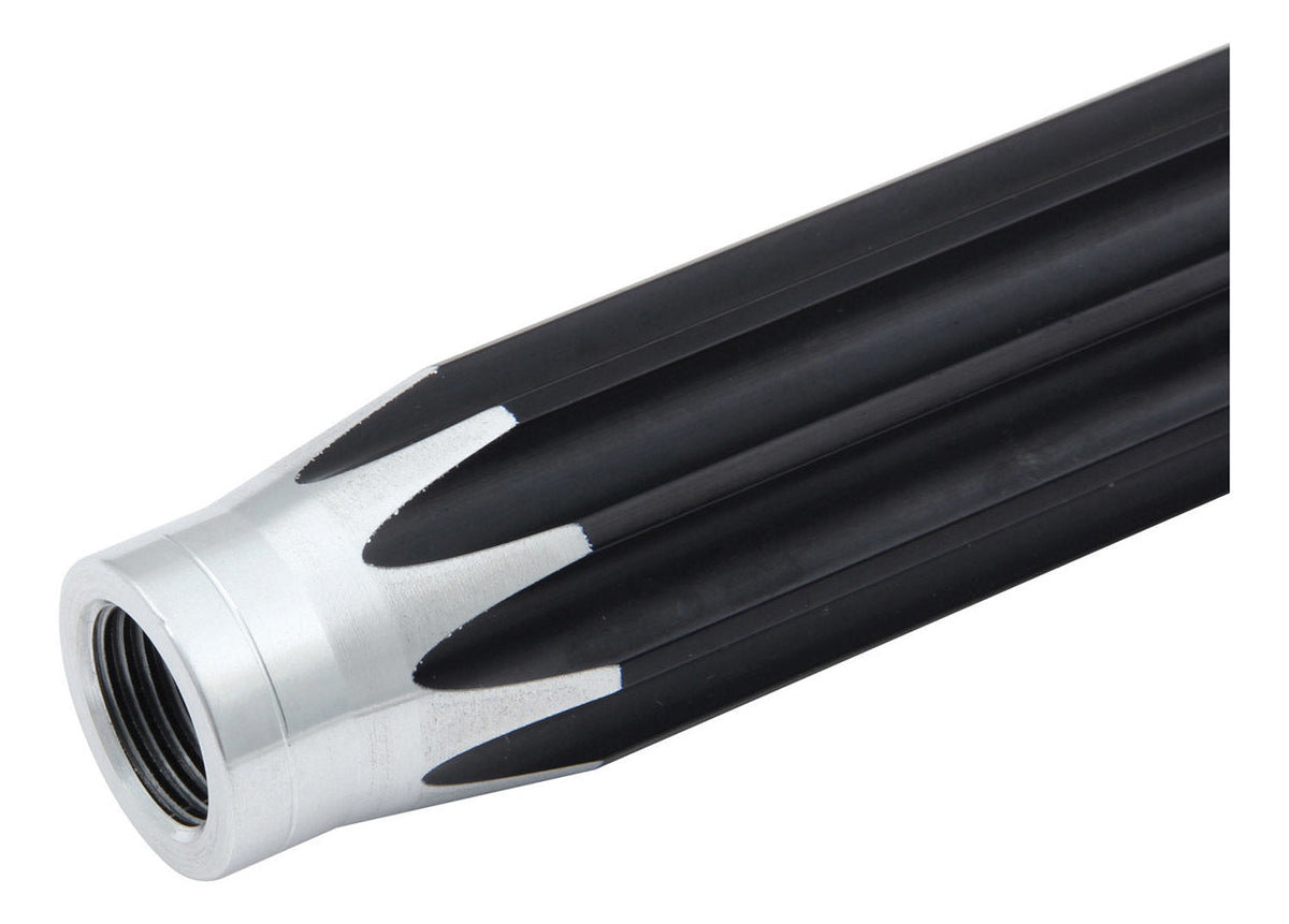 8mm Aluminum Scalloped Tube - 13in. - 08130