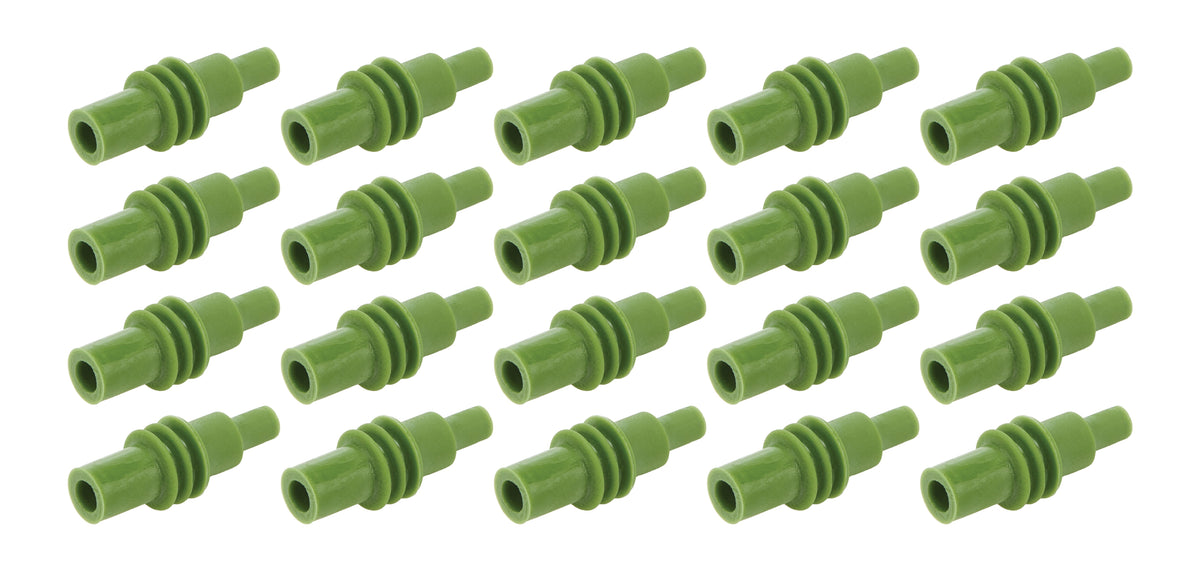 Green Cavity Plug Weatherpack 20 pack - 5030520