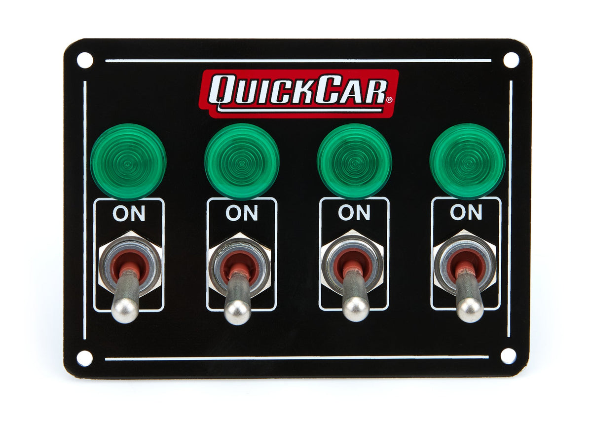 Accessory Panel 4 Switch w/Pilot Weatherproof - 50718