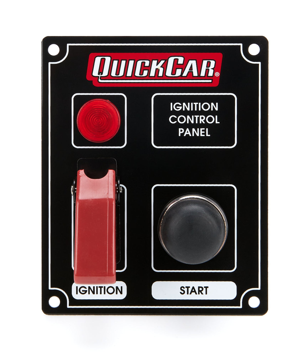 Ignition Panel Black w/ Flip Switch & Lights - 50853